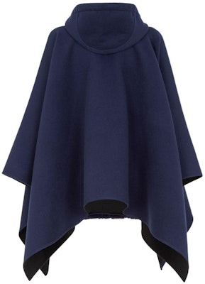 (W) 펜디 블루 하프집 로고 컬러블록 판초 케이프. FNZ604ALXGF1J79 Lookbook (W) 펜디 블루 하프집 로고 컬러블록 판초 케이프. FNZ604ALXGF1J79