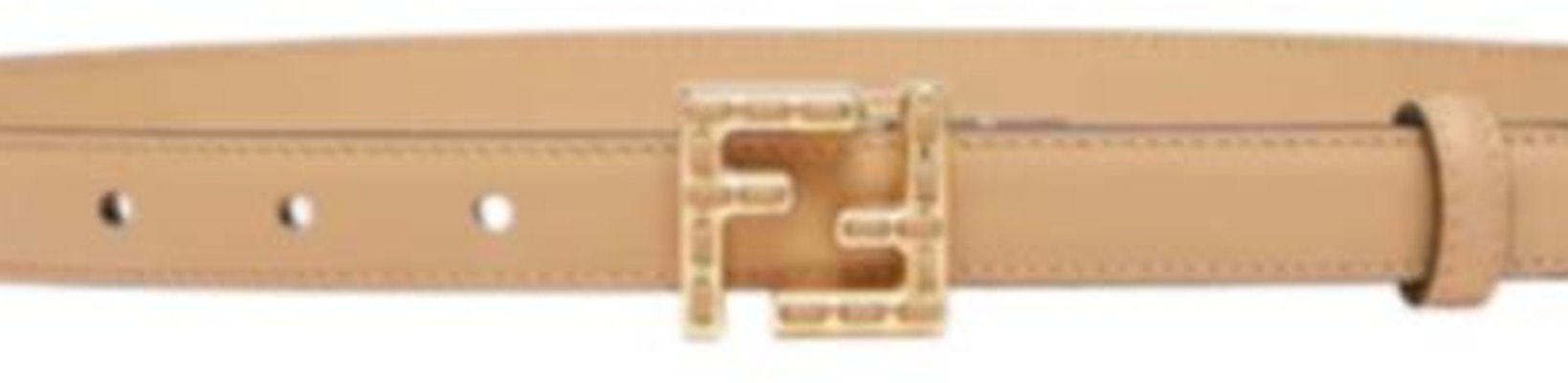 (Women) FENDI Brown Calfskin Leather Belt 2cm with Logo Design. 8C0648ASUP Shop (Women) FENDI Brown Calfskin Leather Belt 2cm with Logo Design. 8C0648ASUP