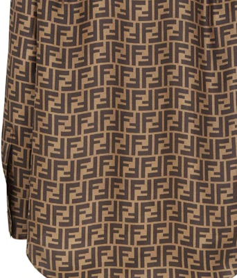 (Women) FENDI Brown Monogram Button-Up Long Sleeve Shirt. FS8107A8G3F118W Purchase (Women) FENDI Brown Monogram Button-Up Long Sleeve Shirt. FS8107A8G3F118W
