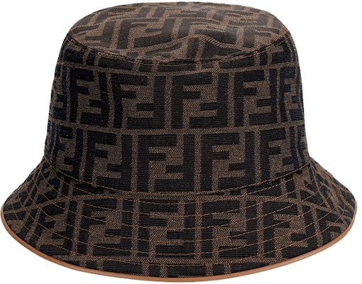 (Women) FENDI Brown Patterned Polyester Bucket Hat. FXQ899ALSGF0QE1 Buy (Women) FENDI Brown Patterned Polyester Bucket Hat. FXQ899ALSGF0QE1