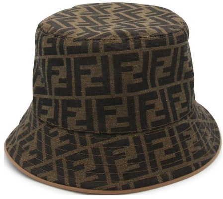 (Women) FENDI Brown Patterned Polyester Bucket Hat. FXQ899ALSGF0QE1 Lookbook (Women) FENDI Brown Patterned Polyester Bucket Hat. FXQ899ALSGF0QE1