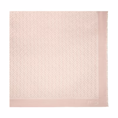 (Women) FENDI Chic Pink Knit Scarf FXT069AJW7F0QD1