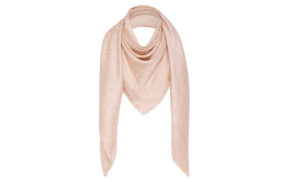 (Women) FENDI  Chic Pink Knit Scarf FXT069AJW7F0QD1 圖 3
