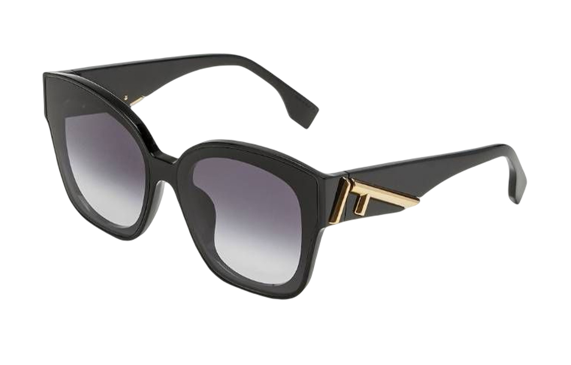 (Women) FENDI  Fashion Square Sunglasses FE40098F-6501W