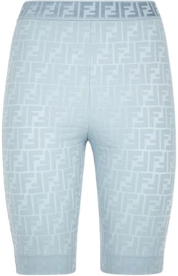(W) FENDI Pantalones Cortos Biker Monograma FF Azul Claro - FW22 Activewear. FAB273AGOQF1H3F Buy (W) FENDI Pantalones Cortos Biker Monograma FF Azul Claro - FW22 Activewear. FAB273AGOQF1H3F