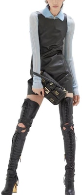 (Women) FENDI Fitted Long Sleeve Polo Shirt with Zip Collar in Blue. FZXA39AQ42F1M29 Shop (Women) FENDI Fitted Long Sleeve Polo Shirt with Zip Collar in Blue. FZXA39AQ42F1M29