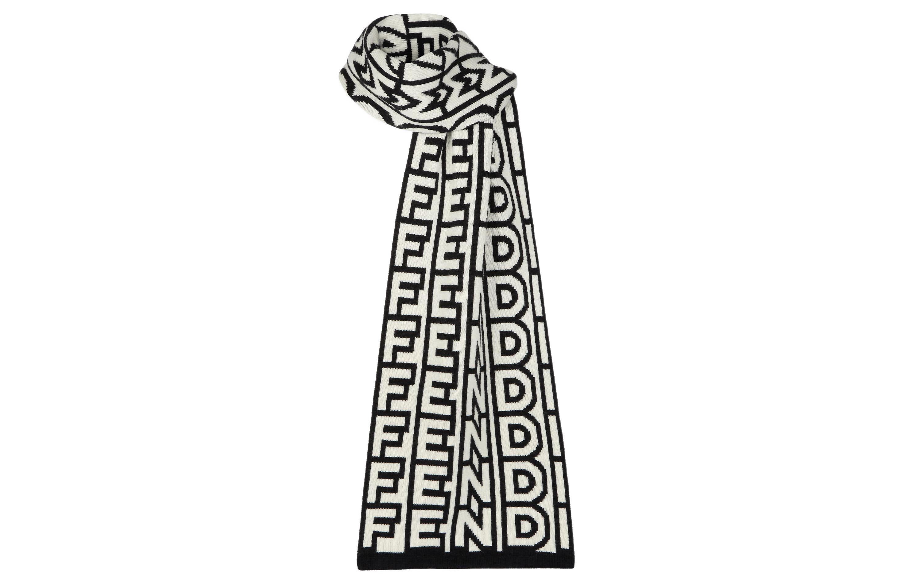 (Women) FENDI  Full Jacquard Scarf FXT425AMVPF05WL