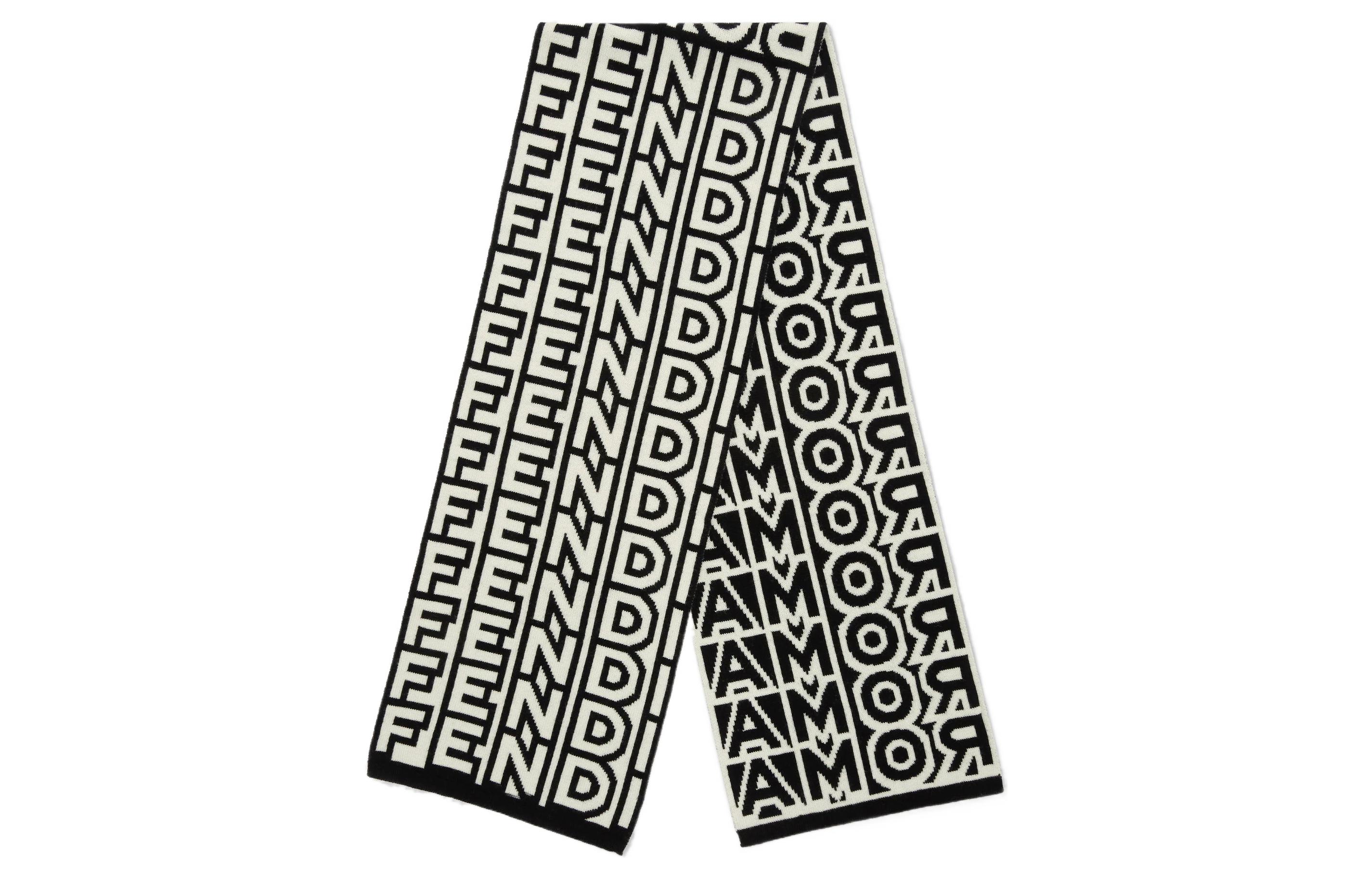 Lookbook (W) FENDI 全提花圍巾 FXT425AMVPF05WL