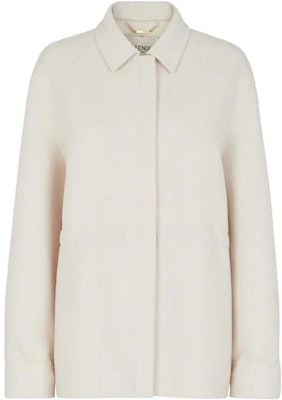 (W) Chaqueta Blanca FENDI FW22 de Manga Larga Color Sólido. FJ7374A5HDF0ZNM Buy (W) Chaqueta Blanca FENDI FW22 de Manga Larga Color Sólido. FJ7374A5HDF0ZNM