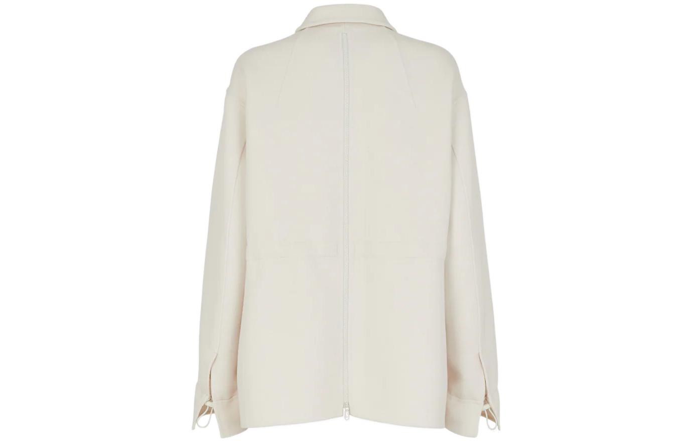 Lookbook (W) FENDI FW22 白色純色長袖外套 FJ7374A5HDF0ZNM