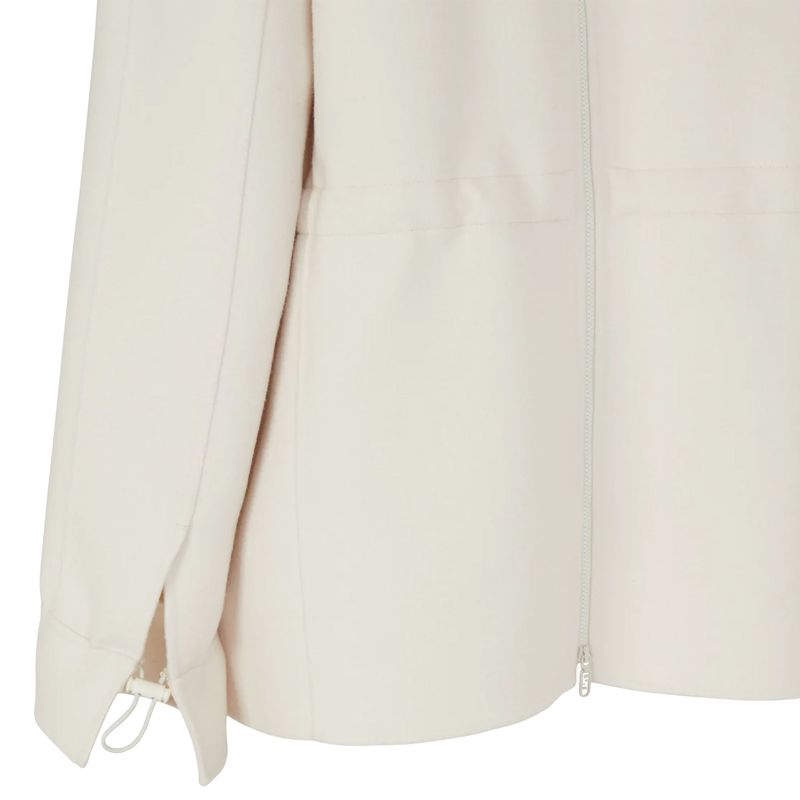 Shop (W) FENDI FW22 白色純色長袖外套 FJ7374A5HDF0ZNM