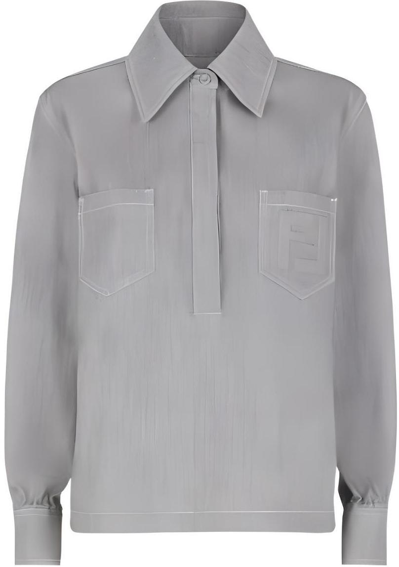 women-fendi-grey-solid-long-sleeve-pullover-shirt-with-pointed-collar-flf-756-alccf-1-ihh