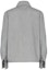 Lookbook (Women) FENDI Grey Solid Long-Sleeve Pullover Shirt with Pointed Collar FLF756ALCCF1IHH