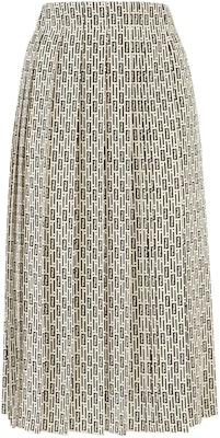 (W) FENDI 高腰百褶裙 FF 經典標誌拼色設計. FQ7532AWZAF0GME Lookbook (W) FENDI 高腰百褶裙 FF 經典標誌拼色設計. FQ7532AWZAF0GME