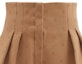 Details for (Women) FENDI High-Waisted Solid Color Shorts with Logo Print - Camel. FR6336AHL4F1ENR
