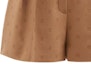 Cheap (Women) FENDI High-Waisted Solid Color Shorts with Logo Print - Camel. FR6336AHL4F1ENR