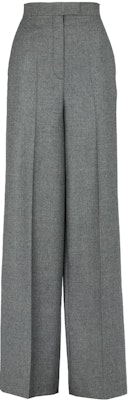 (Women) FENDI High-Waisted Straight-Leg Casual Pants Grey Mix. FR6375AM3NF0TDR Order (Women) FENDI High-Waisted Straight-Leg Casual Pants Grey Mix. FR6375AM3NF0TDR