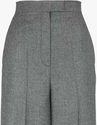 (Women) FENDI High-Waisted Straight-Leg Casual Pants Grey Mix. FR6375AM3NF0TDR Sizing (Women) FENDI High-Waisted Straight-Leg Casual Pants Grey Mix. FR6375AM3NF0TDR