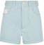 Buy (W) Shorts vaqueros azul claro FENDI con bolsillos adornados. FLP835AOE7F08S8
