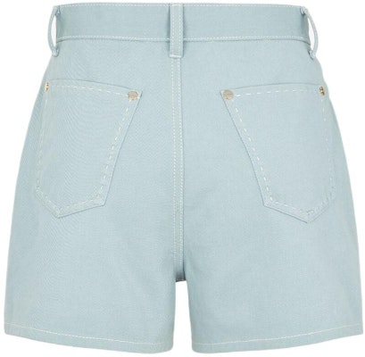 (W) Shorts vaqueros azul claro FENDI con bolsillos adornados. FLP835AOE7F08S8 Lookbook (W) Shorts vaqueros azul claro FENDI con bolsillos adornados. FLP835AOE7F08S8