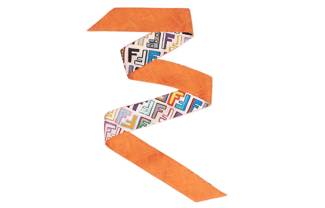 (Women) FENDI  Monogram Pattern Stylish Scarf FXT011A1C9F1154