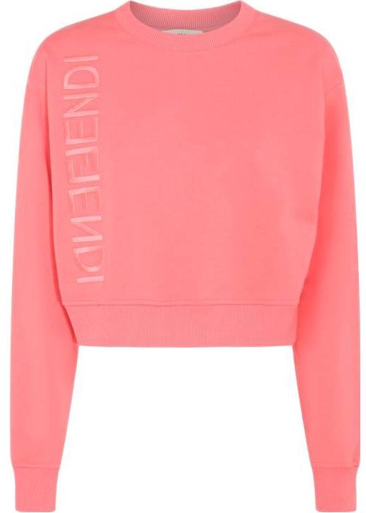 women-fendi-pink-logo-print-crewneck-long-sleeve-sweatshirt-fs-7427-anqrf-1-k9-y