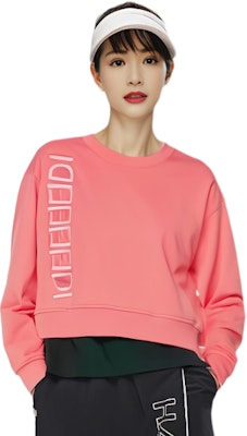 (Women) FENDI Pink Logo Print Crewneck Long Sleeve Sweatshirt. FS7427ANQRF1K9Y Shop (Women) FENDI Pink Logo Print Crewneck Long Sleeve Sweatshirt. FS7427ANQRF1K9Y