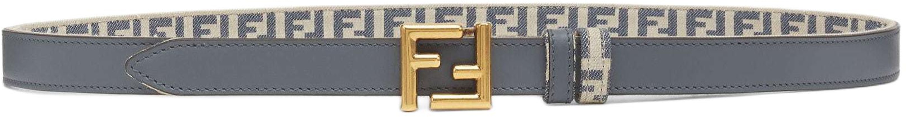 (Women) FENDI Reversible F Logo Leather Belt Blue 2CM Wide. 8C0719ARN0F1OPZ Lookbook (Women) FENDI Reversible F Logo Leather Belt Blue 2CM Wide. 8C0719ARN0F1OPZ