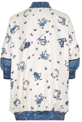 (Women) FENDI Reversible Zip-Up Printed Jacket Multicolor FJ7414ANR4F1KE5 Lookbook (Women) FENDI Reversible Zip-Up Printed Jacket Multicolor FJ7414ANR4F1KE5