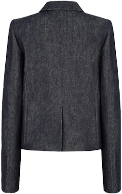 (W) FENDI Jaket Denim Lengan Panjang Biru dengan Butang Warna Solid FLF765AQ90F1M2F Lookbook (W) FENDI Jaket Denim Lengan Panjang Biru dengan Butang Warna Solid FLF765AQ90F1M2F