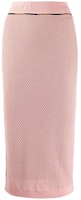 (Women) FENDI Solid Color Knit Mesh Midi Skirt Casual Long Skirt. FZQ599AAVHF19EG (Women) FENDI Solid Color Knit Mesh Midi Skirt Casual Long Skirt. FZQ599AAVHF19EG