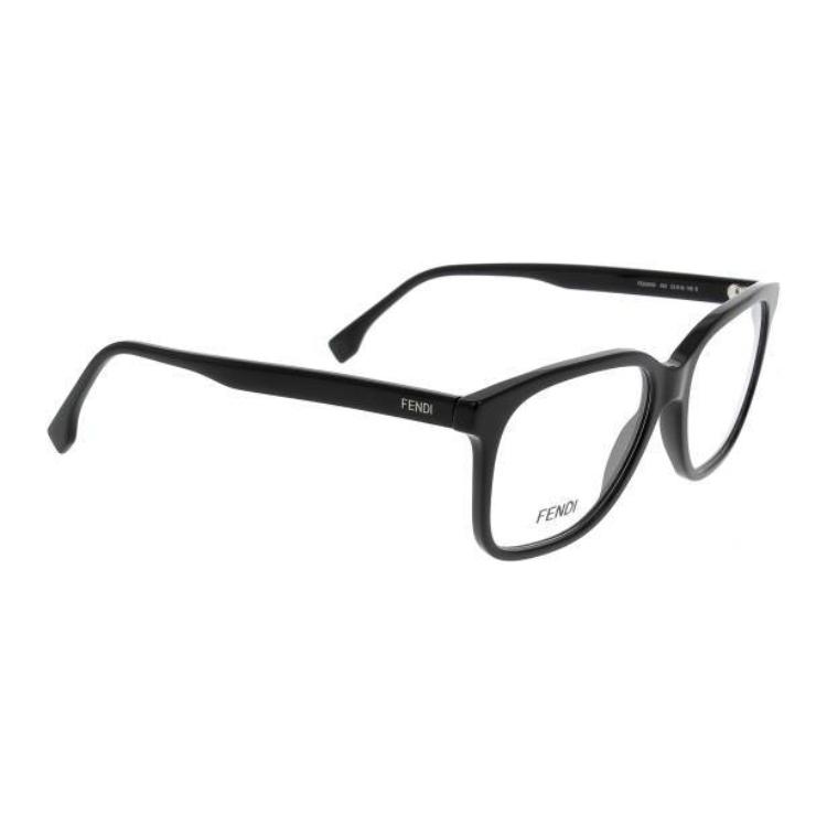 (Women) FENDI  Square Optical Glasses Black with Logo Temple Design. FE50090I001 圖 4