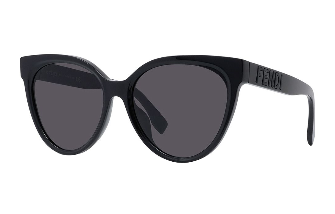 (Women) FENDI  Stylish Cat Eye Sunglasses with Unique Acetate Frame. FE40008U5601A