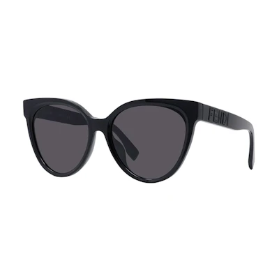(Women) FENDI Stylish Cat Eye Sunglasses with Unique Acetate Frame. FE40008U5601A