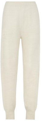 (Women) FENDI White Elastic Waist Relaxed Fit Pants FW22. FZR763ALAKF1IHA Order (Women) FENDI White Elastic Waist Relaxed Fit Pants FW22. FZR763ALAKF1IHA