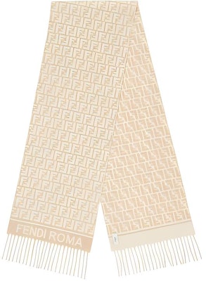 (W) FENDI Syal Rajut Kuning Motif Huruf dengan Rumbai. FXT113AQCWF0QB9 Buy (W) FENDI Syal Rajut Kuning Motif Huruf dengan Rumbai. FXT113AQCWF0QB9