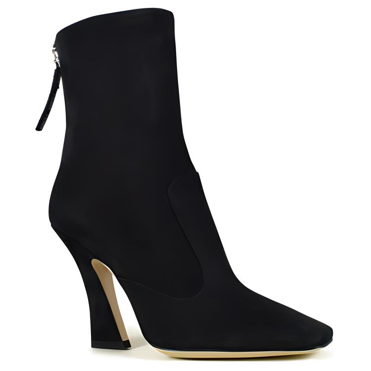 (W) Fendi Ankle Boot 'Black Velvet Fashion' 圖 4