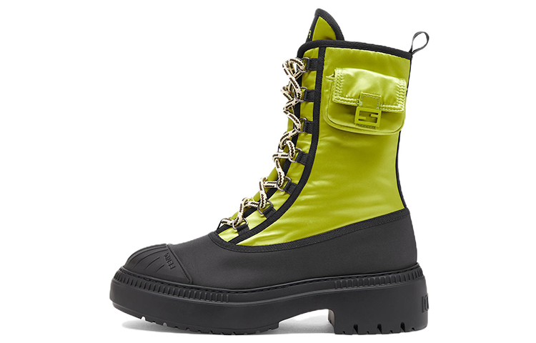 (W) Fendi Ankle Boot 'Fashion Strap Green'