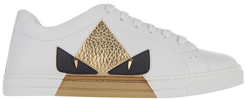 (Women) Fendi Bag Bugs Low Top 'White Leather' 8E6822AK12F14YR Order (Women) Fendi Bag Bugs Low Top 'White Leather' 8E6822AK12F14YR