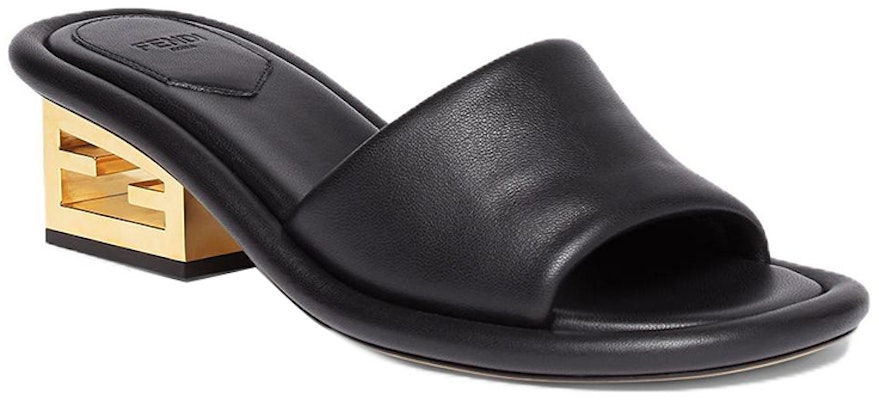 (W) Fendi Baguette 'Sandalias de Moda de Cuero Negro con Punta Abierta' 8R8412NBAF0QA1 Order (W) Fendi Baguette 'Sandalias de Moda de Cuero Negro con Punta Abierta' 8R8412NBAF0QA1