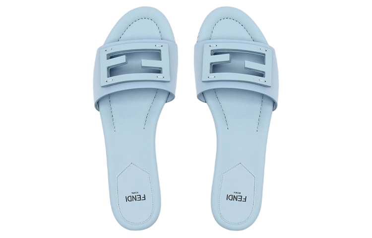 (W) Fendi Baguette 'Light Blue Fashion Slide' 圖 3