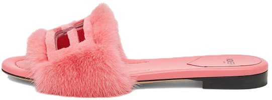 (Women) Fendi Baguette 'Pink Open-Toe Fashion Slipper' 8R8136AKXPF1KES (Women) Fendi Baguette 'Pink Open-Toe Fashion Slipper' 8R8136AKXPF1KES