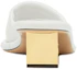 Purchase (W) 펜디 바게트 화이트 가죽 오픈토 8R8412NBAF0QA0