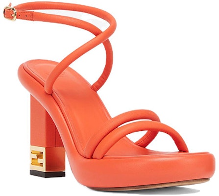 (Women) Fendi Baguette Leather 'Rectangular Open-Toe Fashion Slide Orange' 8X8426NBAF0QG5 Order (Women) Fendi Baguette Leather 'Rectangular Open-Toe Fashion Slide Orange' 8X8426NBAF0QG5