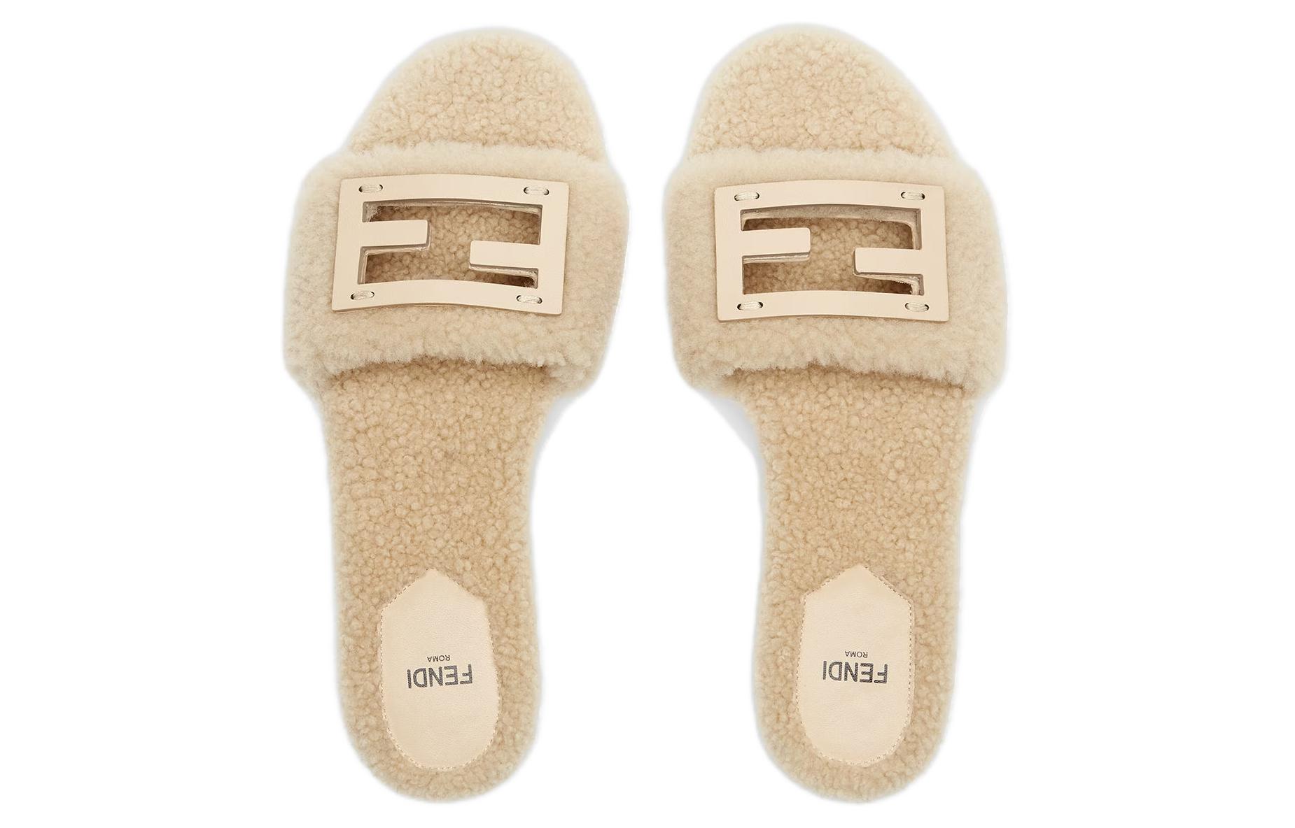 Details for (W) Fendi Baguette Sandalias 'Beige' 8R8136AOMKF11W3