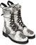 Shop (Women) Fendi Biker-Style Ankle Boot 'Grey' 8T8114AF5IF1DVL