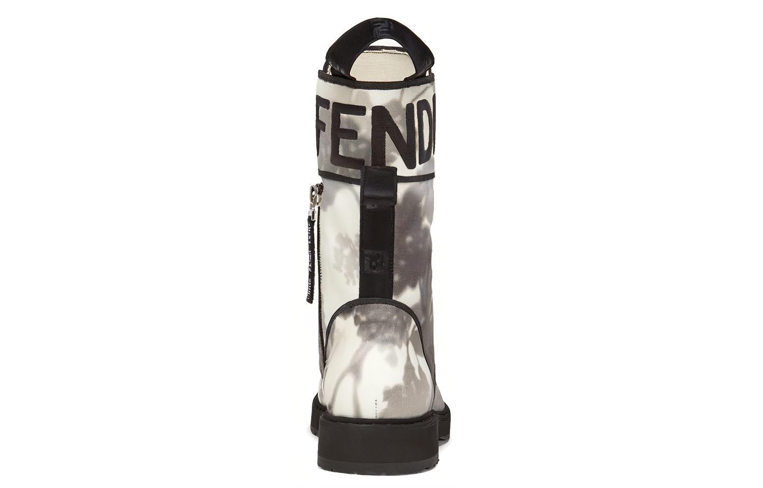 Purchase (W) Fendi Biker-Style Stiefelette ''Grau'' 8T8114AF5IF1DVL