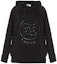 Order (Women) FENDI Black Hoodie with Logo Print and Drawstring. FAF105AA4HF0ZNJ