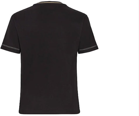 (Women) FENDI Black Short Sleeve T-Shirt with Letter Print FS7254AC6BF0GME Lookbook (Women) FENDI Black Short Sleeve T-Shirt with Letter Print FS7254AC6BF0GME
