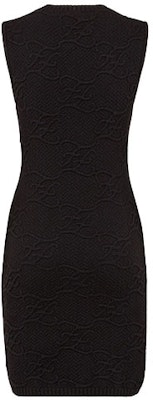 (Women) FENDI Black Sleeveless Jacquard Slim Fit Dress FZD914AHE9F0GME Lookbook (Women) FENDI Black Sleeveless Jacquard Slim Fit Dress FZD914AHE9F0GME